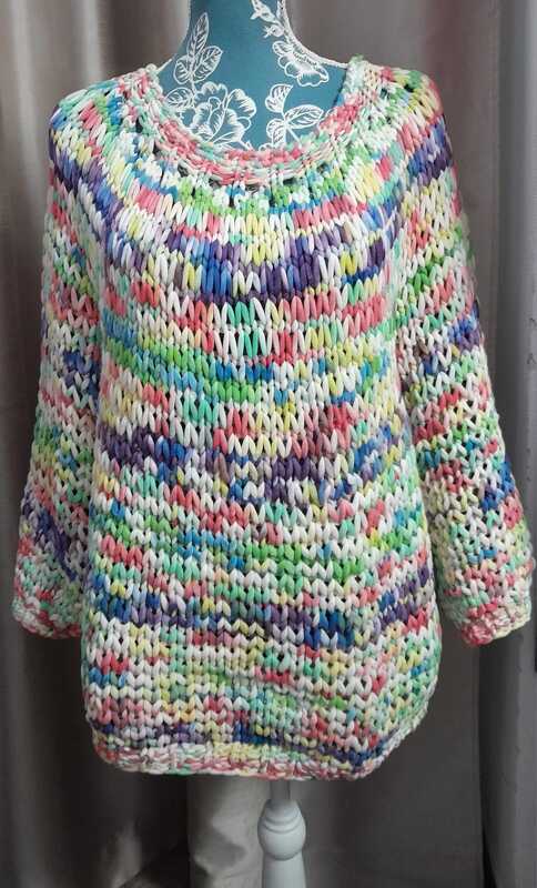 Gelato Grobstrick - Rundpassen - Pullover - ohne Naht