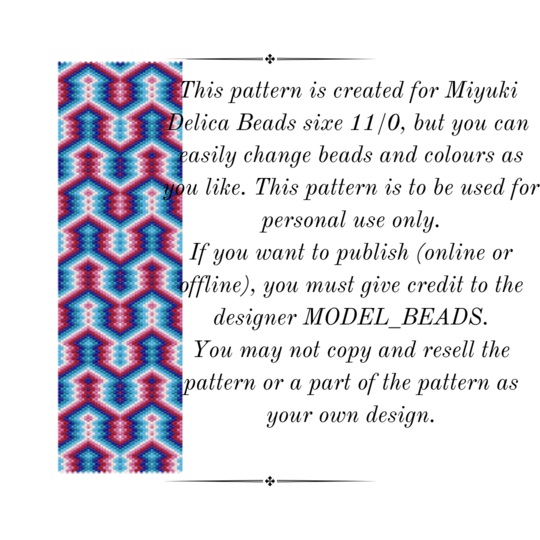 Prism Party Peyote Stitch Bracelet