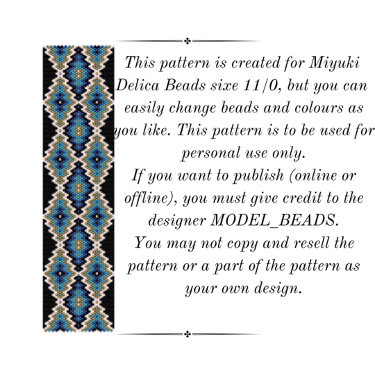 Boho Bliss Peyote Stitch Bracelet