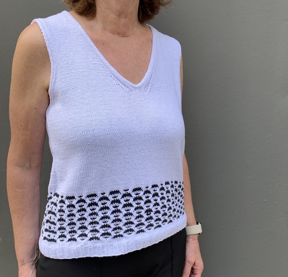 Strickanleitung Top Neela Größe 36 – 46