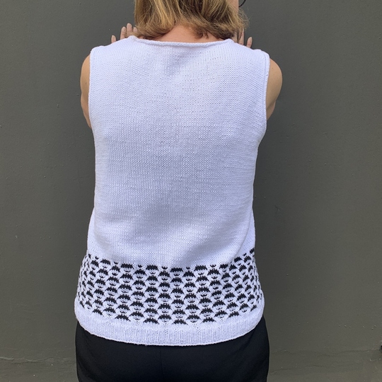 Strickanleitung Top Neela Größe 36 – 46