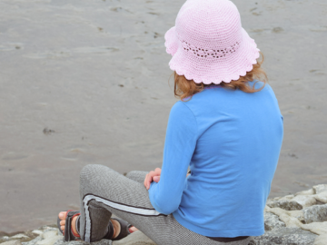 Bucket Hat for baby, child and women, crochet pattern, PDF