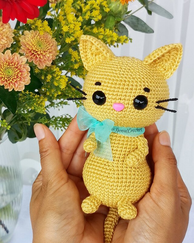 Low Sew Amigurumi Cat Crochet Pattern – Gift for Cat Lovers - Image 11