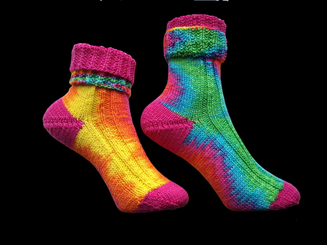 Strickanleitung Socken Up And Down - Bild 5