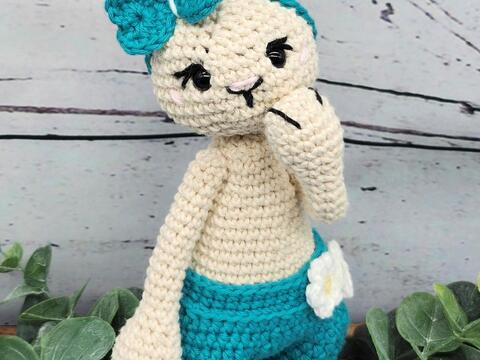 Hasenmädchen Molly - Häkelanleitung - Amigurumi