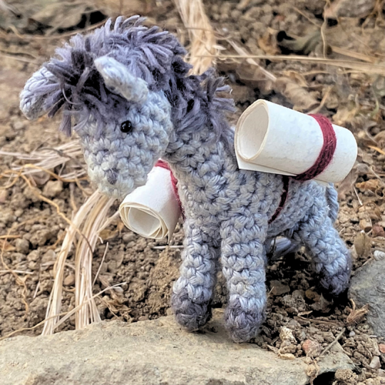 Donkey Emma amigurumi crochet Pattern