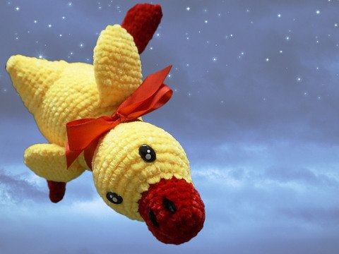 Crochet pattern: Duck Enny II.