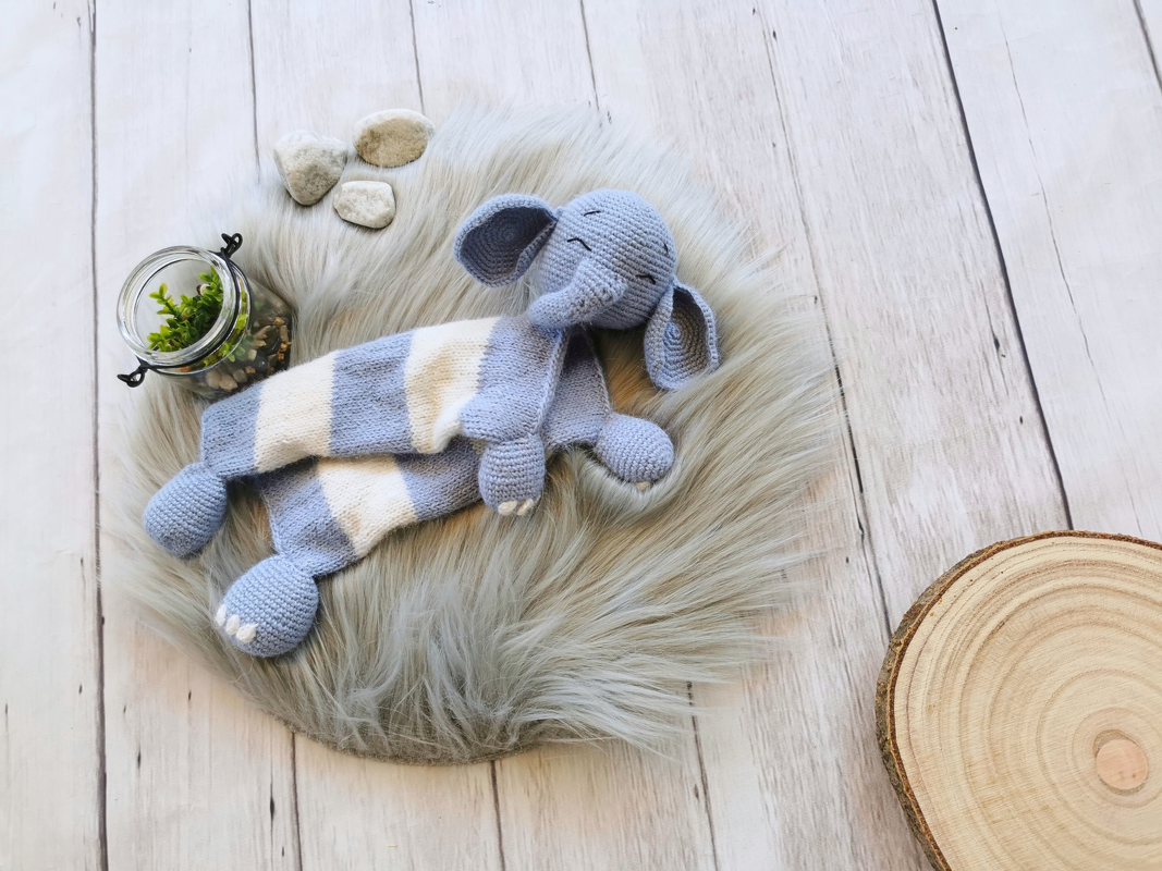 Crochet pattern PDF knitting Elephant amigurumi pattern toy handmade - Image 6