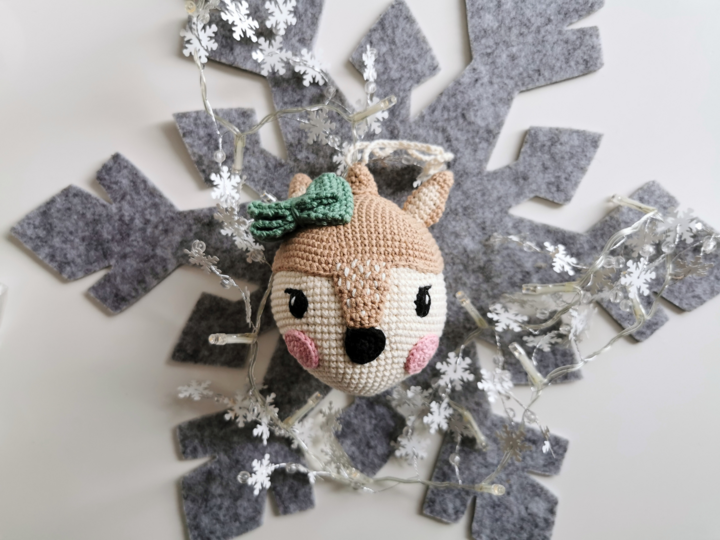 Häkelmuster PDF Kugel reh Hase Amigurumi Muster Handarbeit Häkelpuppe