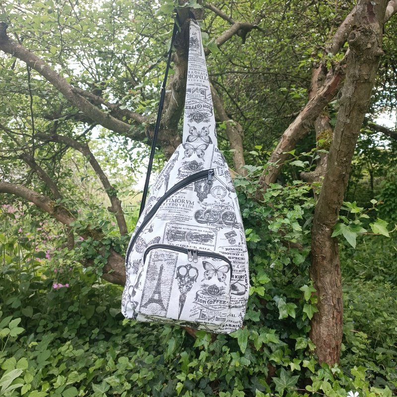 Schnittmuster und Anleitung für Crossbodybag Rucksack Lisa