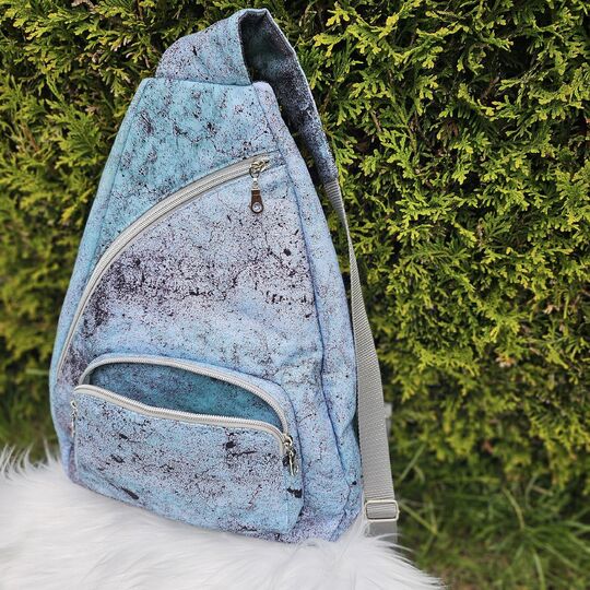 Schnittmuster und Anleitung für Crossbodybag Rucksack Lisa