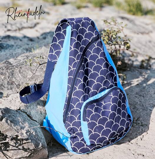 Schnittmuster und Anleitung für Crossbodybag Rucksack Lisa