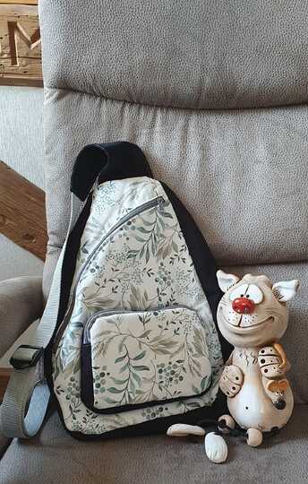 Schnittmuster und Anleitung für Crossbodybag Rucksack Lisa