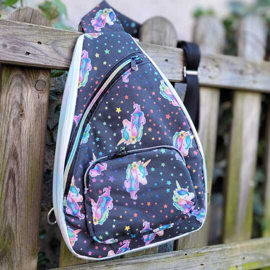 Schnittmuster und Anleitung für Crossbodybag Rucksack Lisa