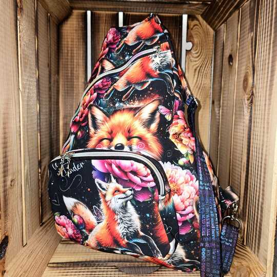 Schnittmuster und Anleitung für Crossbodybag Rucksack Lisa