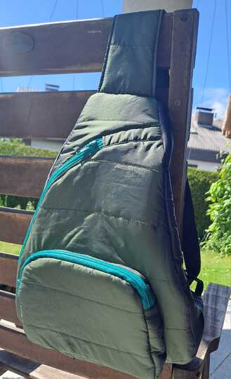 Schnittmuster und Anleitung für Crossbodybag Rucksack Lisa