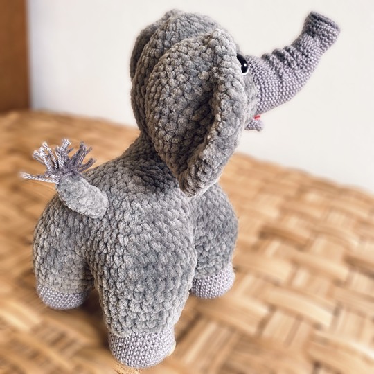 Elefant & Mammut häkeln ,Amigurumi süße Kuscheltiere DIY
