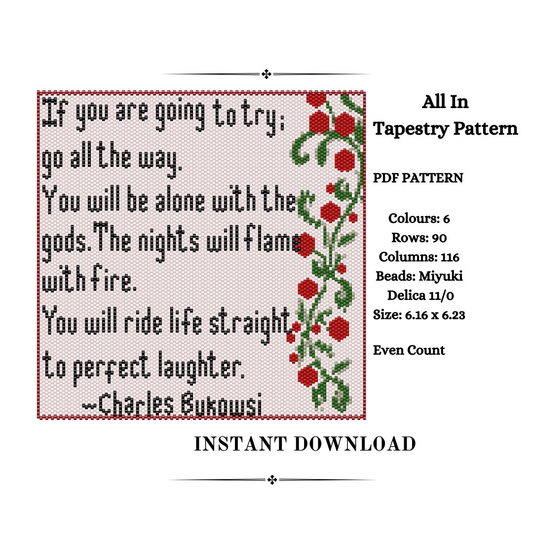 All In Beaded Tapestry Pattern