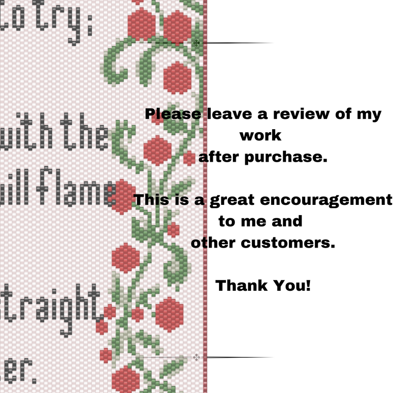 All In Beaded Tapestry Pattern - Image 3