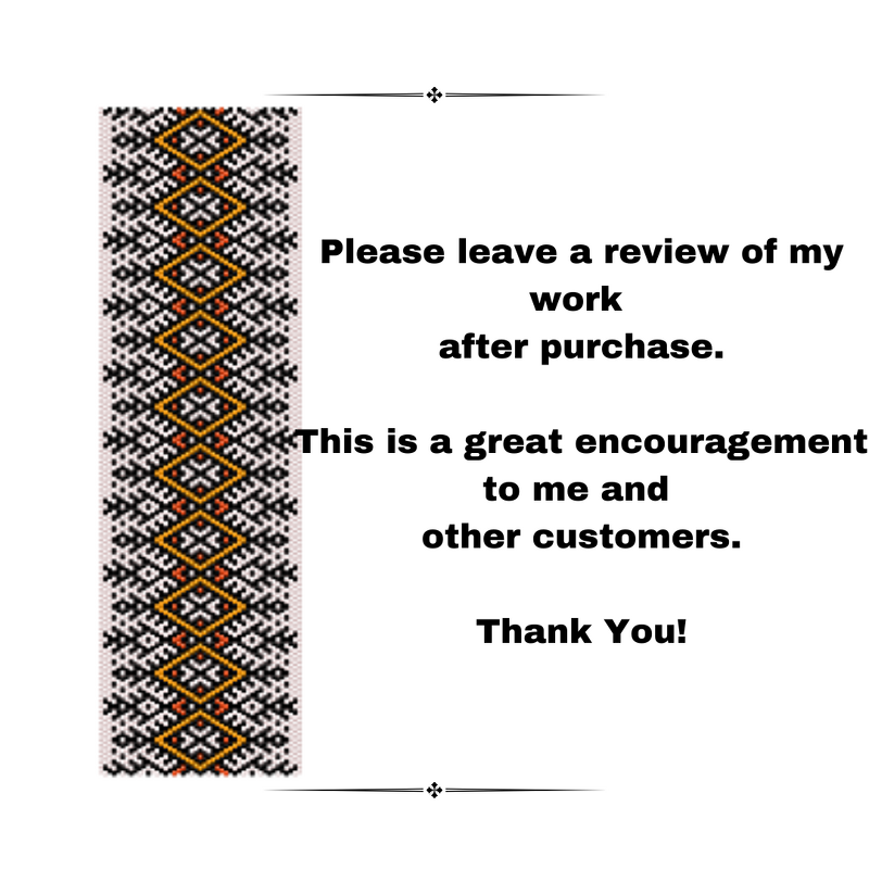 Aerial Ace Peyote Stitch Bracelet - Image 2