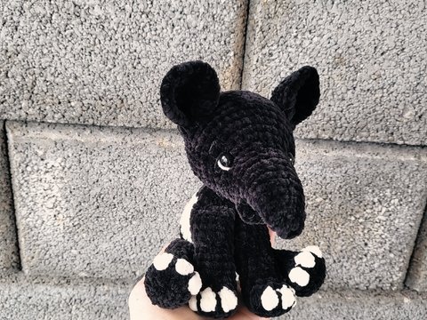Häkelanleitung Tapir "Tara"  | Amigurumi | Häkeltier