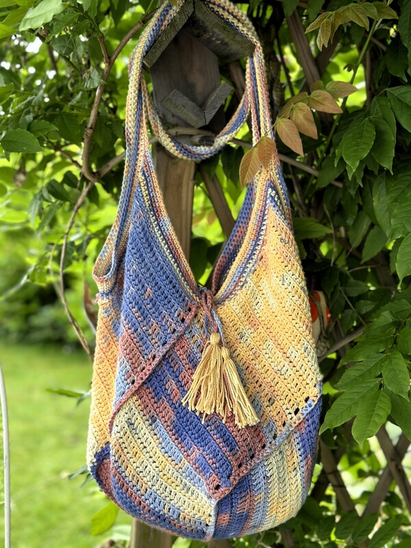 "Cape Town" - Spiral-Tasche - jede Größe - Häkelanleitung - Bild 3