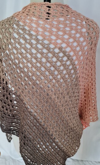 Crochet Pattern: ”Summerlove“ Triangular Scarf