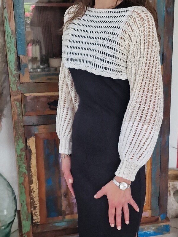 Strickanleitung für den Crop - Pulli "Melanie" - Bild 9