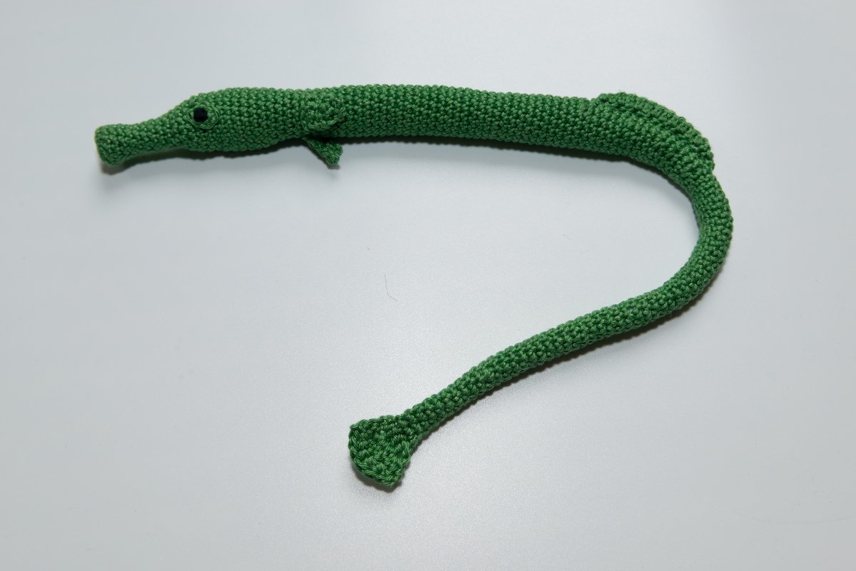 Amigurumi crochet pattern Bay Pipefish with seagrass from the Northsea - Image 6
