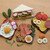 Crochet pattern sandwiches and canapés