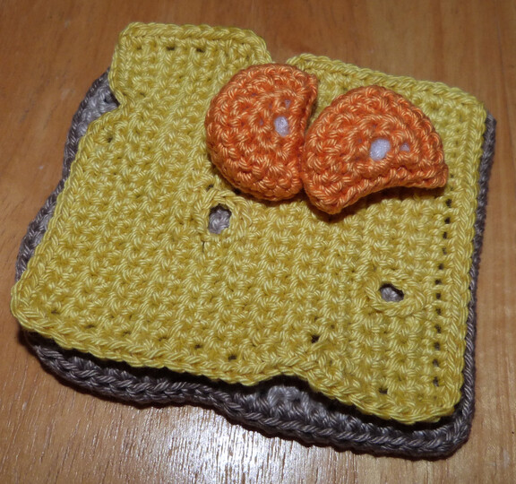 Crochet pattern sandwiches and canapés