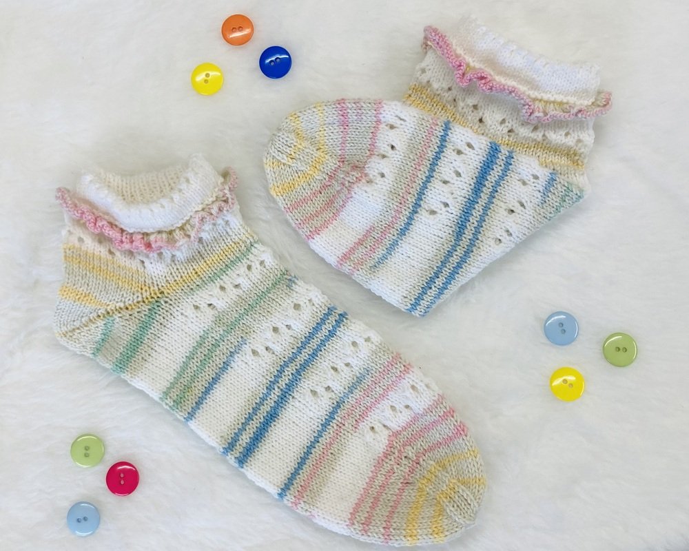 Sommer Söckchen "Harlekin"