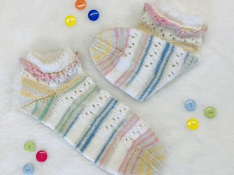 Sommer Söckchen "Harlekin"