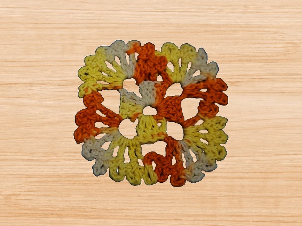 Crochet square motif pattern - Image 3