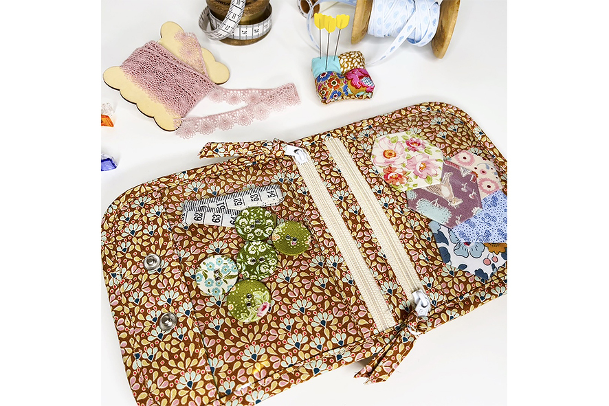 Nähmappe mit abnehmbaren Stiftemappe und Handarbeitsmappe - epp Case - Bild 9