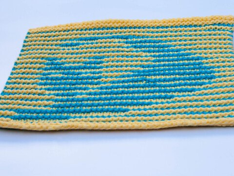 Anleitung Wachsame Katze in Illusions-Strickverfahren