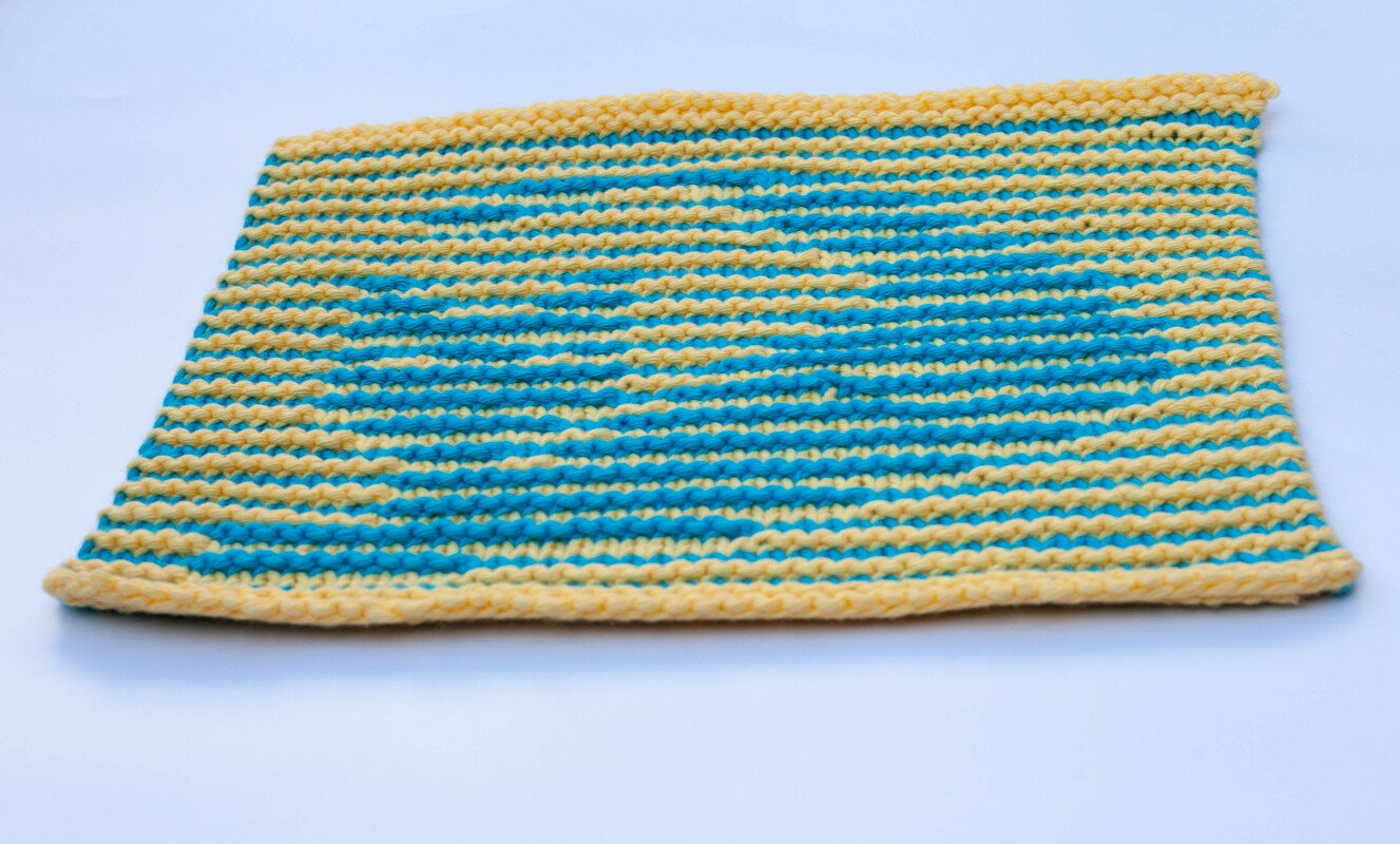 Anleitung Wachsame Katze in Illusions-Strickverfahren