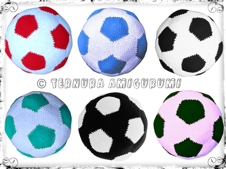 Baby Ball Crochet Pattern, soccer ball