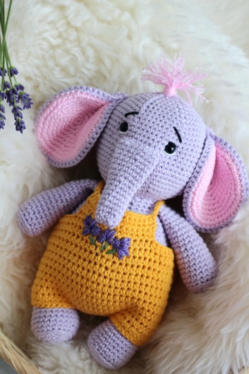 Elephant Crochet Pattern