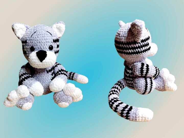 Häkelanleitung / Amigurumi / Crazy Cats