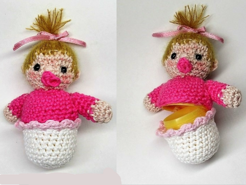 Häkelanleitung Ü-Ei-Wickelkind