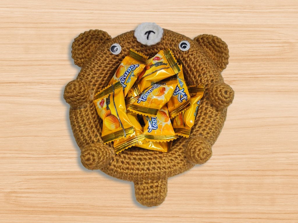 Crochet Bear Coaster Pattern - Image 2