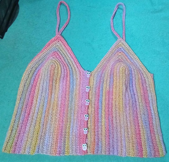 Häkelanleitung Top Not for Church - alle Größen