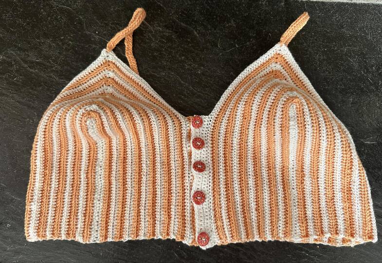 Häkelanleitung Top Not for Church - alle Größen