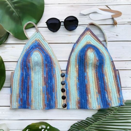 Häkelanleitung Top Not for Church - alle Größen