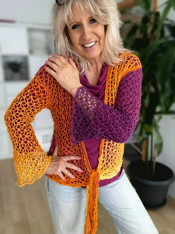 KaramBolero - Häkelanleitung für ein Bolero - Bild 4