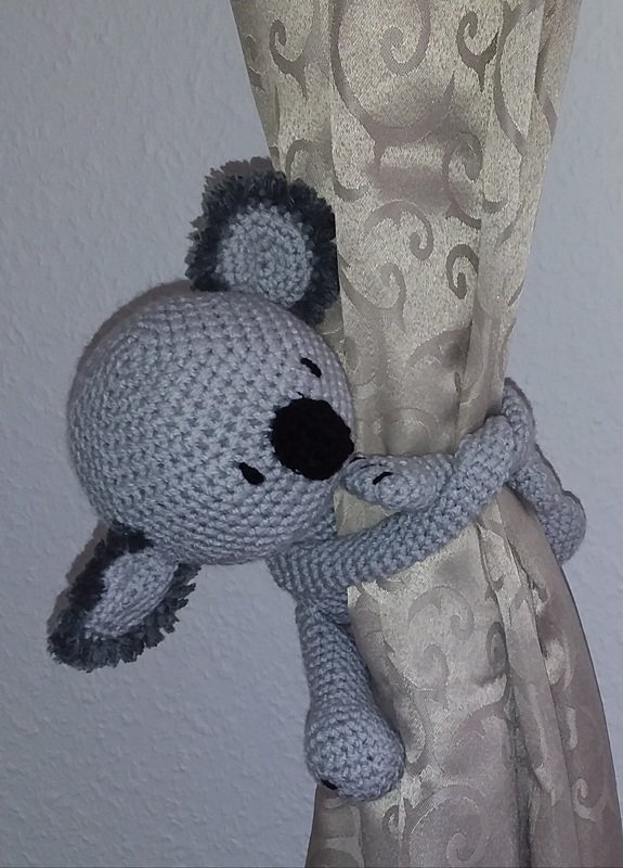Gardinenhalter Koala Bär