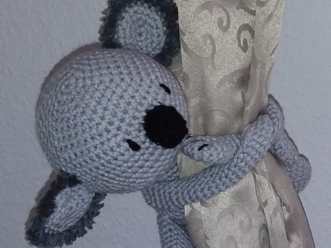 Gardinenhalter Koala Bär
