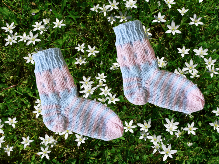 Kreative Anleitung: Babysocken