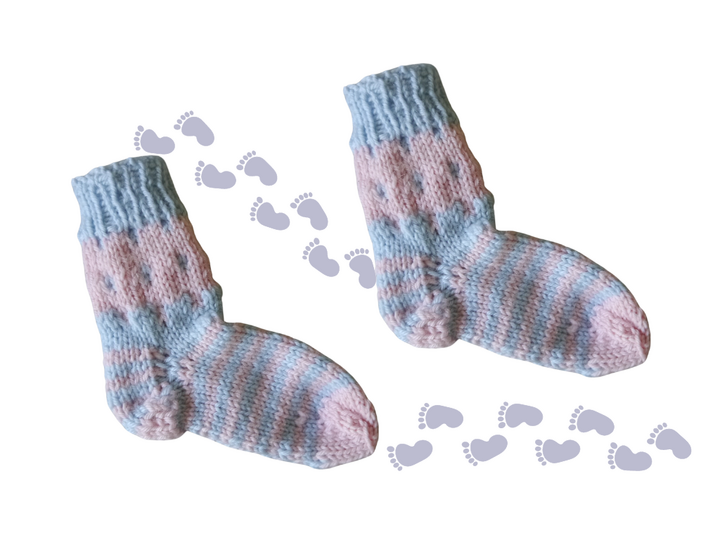 Kreative Anleitung: Babysocken
